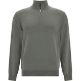 Boggi Milano - Trui - Olijfgroen - Col - Lange Mouw