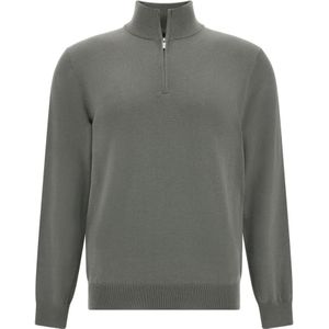 Boggi Milano - Trui - Olijfgroen - Col - Lange Mouw