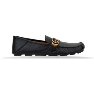 Gucci, Heren, Schoenen, Zwart, Maat: 46 1/2 EU Leer,