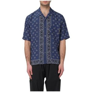 Palm Angels, Heren, Overhemden, Veelkleurig, Maat: M Zijde,
