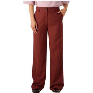 Modström, Dames, Broeken, Bruin, Maat: XS