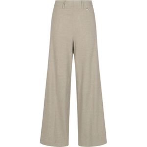 Herno, Dames, Broeken, Beige, Maat: XS Viscose,