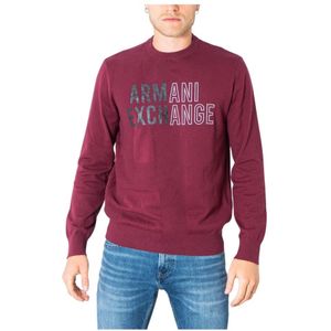 Armani Exchange, Heren, Truien, Rood, Maat: S