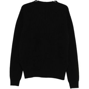 Rick Owens, Heren, Truien, Zwart, Maat: L