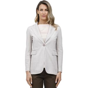 Circolo 1901, Dames, Jassen, Grijs, Maat: S Piqué,