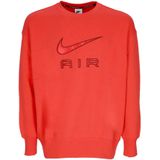 Nike - Air Fleece Sweatshirt - Rood - Dames