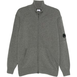 C.p. Company, Heren, Sweatshirts & Hoodies, Grijs, Maat: L