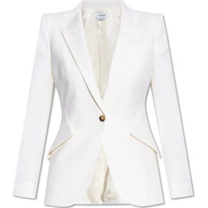 Alexander McQueen, Dames, Jassen, Beige, Maat: XS Wol,