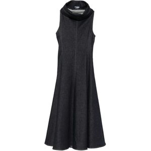 Jacquemus, Dames, Jurken, Blauw, Maat: XS Katoen,
