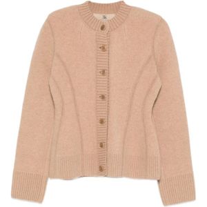 Ermanno Scervino, Dames, Truien, Beige, Maat: S