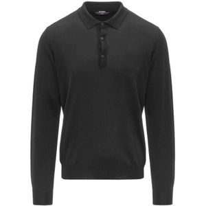 K-Way, Heren, Truien, Grijs, Maat: M Wol,