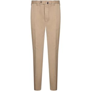 Incotex, Heren, Broeken, Beige, Maat: S