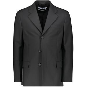 Off White, Heren, Jassen, Zwart, Maat: M Wol,