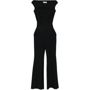 Chiara Boni, Dames, Jumpsuits & Playsuits, Zwart, Maat: XL
