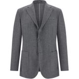 Boggi Milano, Heren, Jassen, Grijs, Maat: S Wol,