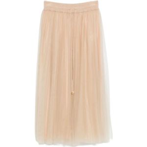 Fabiana Filippi, Dames, Rokken, Beige, Maat: S