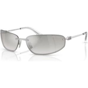 Miu Miu - MU A50S - Zonnebril - Grijs - Metaal - Gradient Lenzen