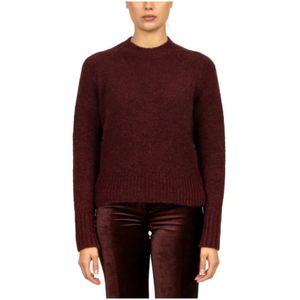 Forte Forte, Dames, Truien, Rood, Maat: M Mohair,