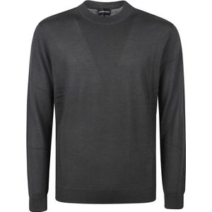 Emporio Armani, Heren, Truien, Grijs, Maat: L