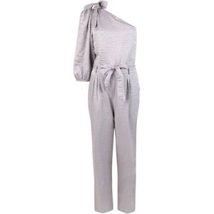 Aaiko, Dames, Jumpsuits & Playsuits, Grijs, Maat: XL Viscose,