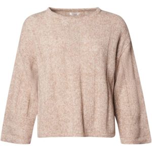 Lind, Dames, Truien, Bruin, Maat: XL Wol,