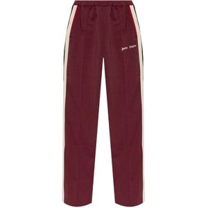Palm Angels, Dames, Broeken, Rood, Maat: L
