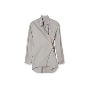 Balenciaga Shirt , Gray , Dames , Maat: M