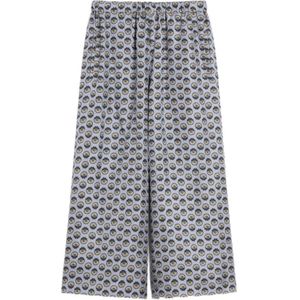 Weekend Max Mara, Dames, Broeken, Veelkleurig, Maat: M Zijde,