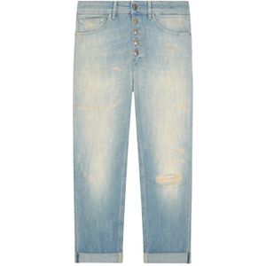 Dondup, Dames, Jeans, Blauw, Maat: W26 Katoen,