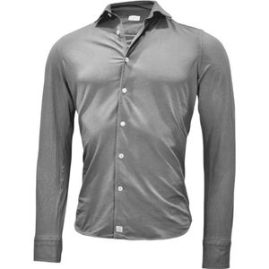 Sonrisa, Heren, Overhemden, Grijs, Maat: XL Jersey,