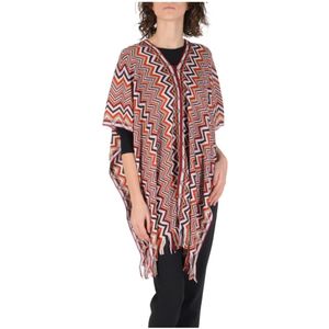 Missoni, Dames, Jassen, Veelkleurig, Maat: ONE Size Wol,