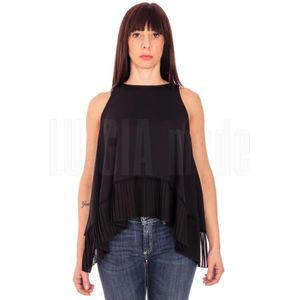 Dondup, Dames, Tops, Zwart, Maat: M