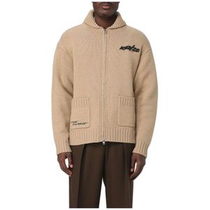 Kenzo, Heren, Truien, Beige, Maat: XL