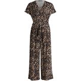Betty Barclay - Jumpsuit - Veelkleurig - Met Zakken en Dierenprint