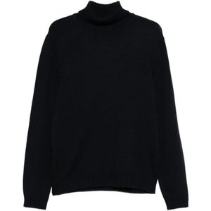 Zanone, Heren, Truien, Blauw, Maat: 2XL Wol,