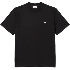 Lacoste, Heren, Tops, Zwart, Maat: 2XL Katoen,