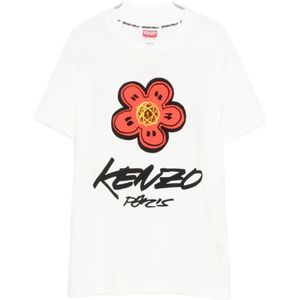 Kenzo, Dames, Tops, Wit, Maat: XS
