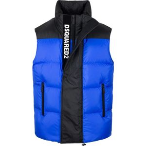 Dsquared2 - Gilet - Blauw - Donsjack
