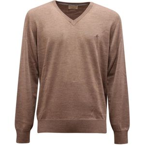 Brooksfield, Heren, Truien, Beige, Maat: 2XL Wol,