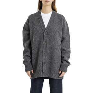 Maison Margiela, Dames, Truien, Grijs, Maat: S Wol,