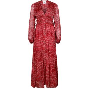 Marant étoile, Dames, Jurken, Rood, Maat: XS