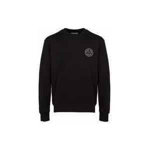 Versace Couture Zwarte Sweatshirt - Regular Fit , Black , Heren , Maat: XL