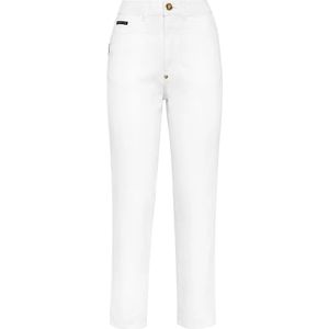 Philipp Plein, Dames, Jeans, Wit, Maat: W29 Denim,