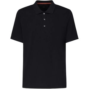 Fay, Heren, Tops, Zwart, Maat: 2XL Katoen,