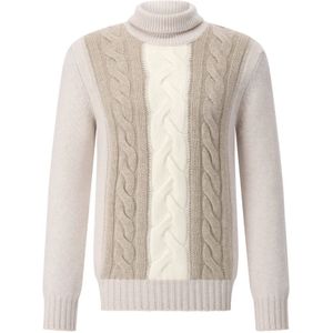 Gran Sasso, Heren, Truien, Beige, Maat: L Wol,