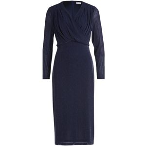 vera mont, Dames, Jurken, Blauw, Maat: 2XL