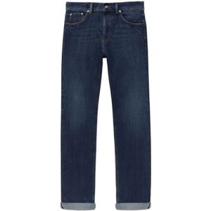 Dondup, Heren, Jeans, Blauw, Maat: W34 Denim,