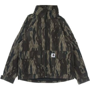 Carhartt Wip, Heren, Jassen, Veelkleurig, Maat: XL Katoen,