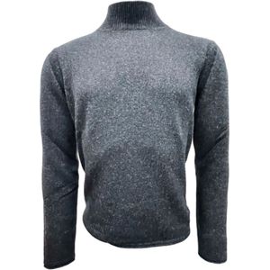Roberto Collina, Heren, Truien, Grijs, Maat: M Wol,