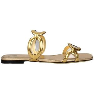 Valentino Garavani, Dames, Schoenen, Geel, Maat: 37 EU Leer,